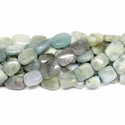 Beads Aquamarine ~15x12x7mm (0415003)