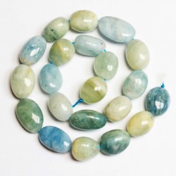 Beads Aquamarine ~18x14mm (0418000)
