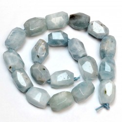 Beads Aquamarine 21x15mm (0421001)