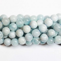 Beads Aquamarine 9mm (0409000)
