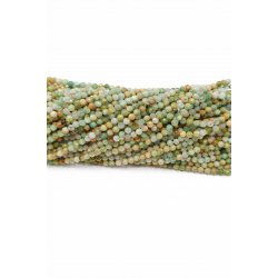 Amazonite Faceted Beads 2 mm  (0502001G)