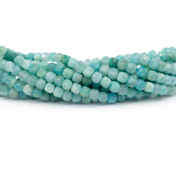 Amazonite Beads, 4x4mm (0504001)