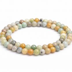 Amazonite Beads, 8 mm (0508001)
