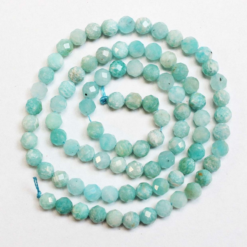 Beads Amazonite-faceted 4,5mm (0504000G)