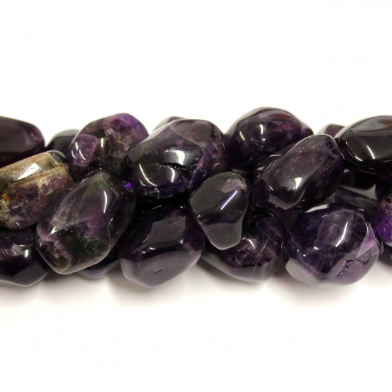 Beads Amethyst ~22x15mm (0622000)