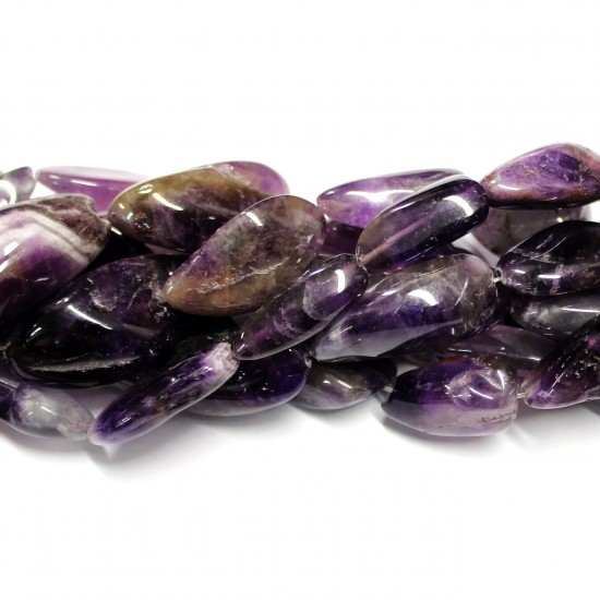 Beads Amethyst ~28x14mm (0628001)