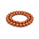 Faceted brown aventurine beads 8 mm (0108000G)