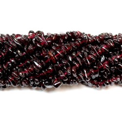 Beads Garnet ~6х3mm (9006028)