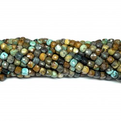 Beads - Turquoise 4x4 mm (4404000G)
