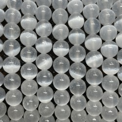 Beads Selenite 8mm (0008015)