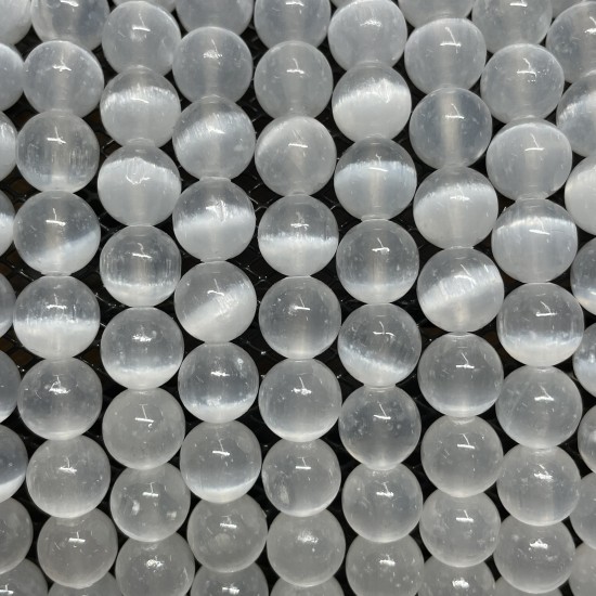Perlen  Selenit 8mm (0008015)