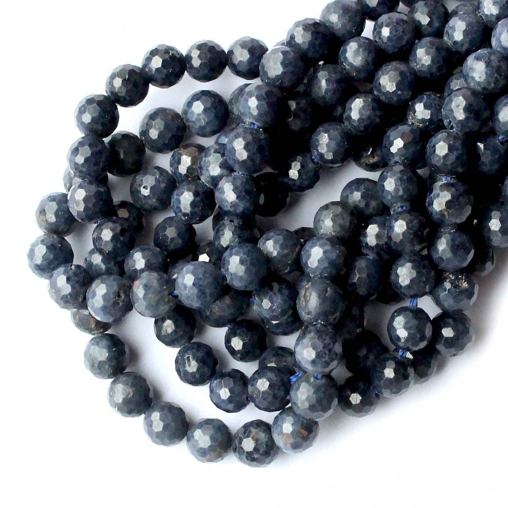Beads Sapphire-faceted 5mm (0005003G)