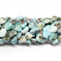 Beads Larimar ~10x8mm (0010002)