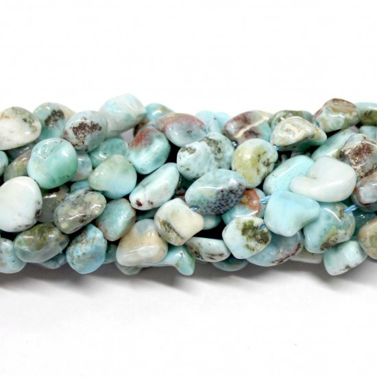 Beads Larimar ~10x8mm (0010002)
