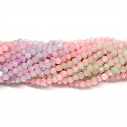 Beads Morganite-faceted 2mm (0002003G)