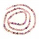 Beads Rose quartz/Amethyst/Citrine-faceted 4x3mm (0014011G)