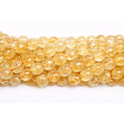 Beads Citrine-faceted 6 mm (4206000G)
