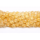 Beads Citrine-faceted 6 mm (4206000G)
