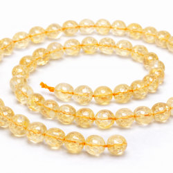 Beads Citrine-faceted 6 mm (4206000G)