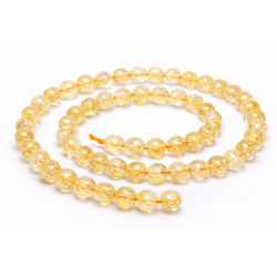 Beads Citrine-faceted 6 mm (4206000G)
