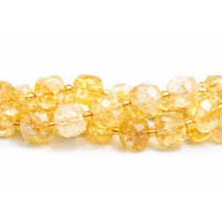 Beads Citrine 8x8mm (4208009G)