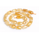 Beads Citrine-faceted ~16x11mm (4216001G)
