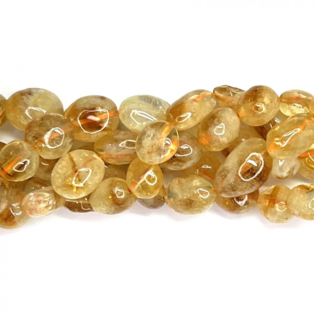 Beads Citrine 10x6mm (4210001)