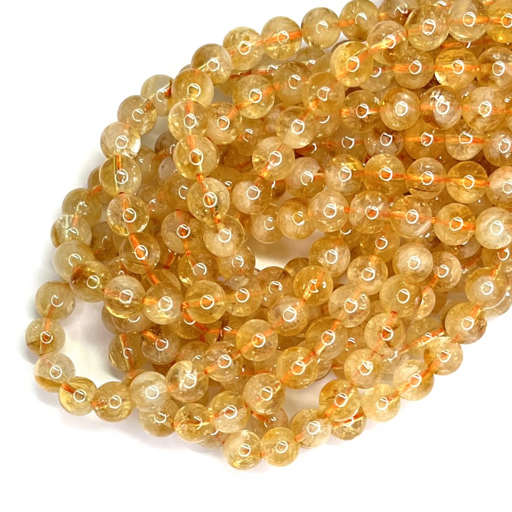 Beads Citrine 6mm (4206000)