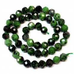 Beads Zoisite-faceted 8mm (4408000G)