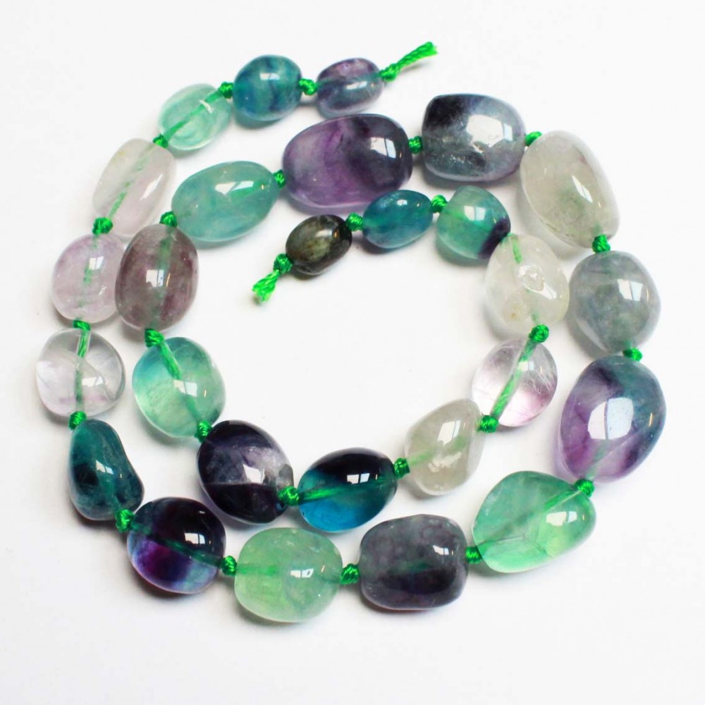 Beads Fluorite ~15x12mm (4015000)