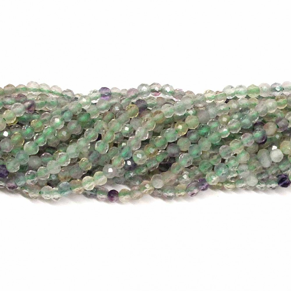 Beads Fluorite-faceted 2,5mm (4002000G)