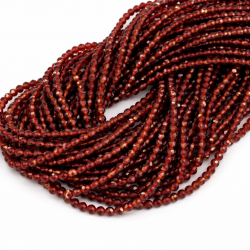Faceted Garnet Beads 4,0mm (1304003G)