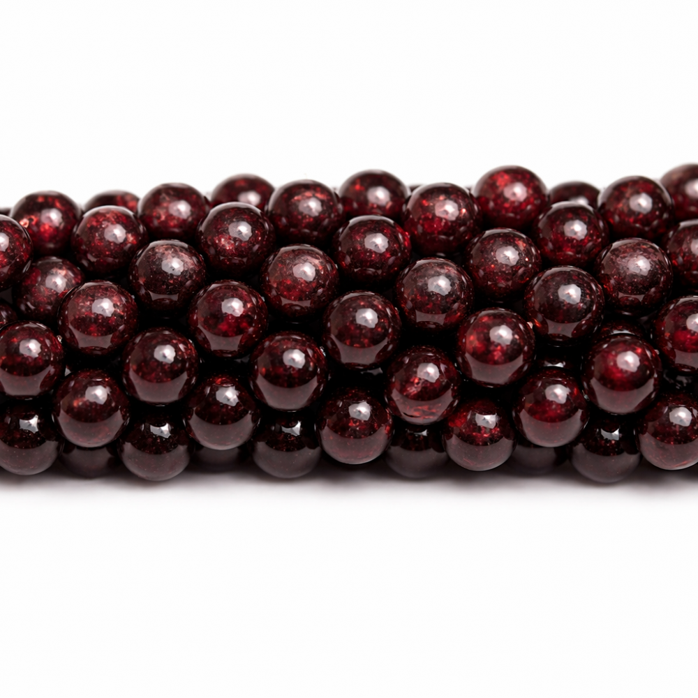 Beads Garnet 6 mm (1306000)
