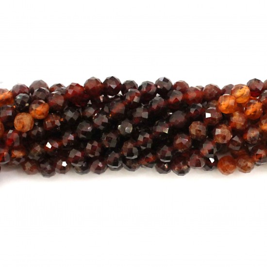 Beads Garnet-faceted 6mm (1306001G)