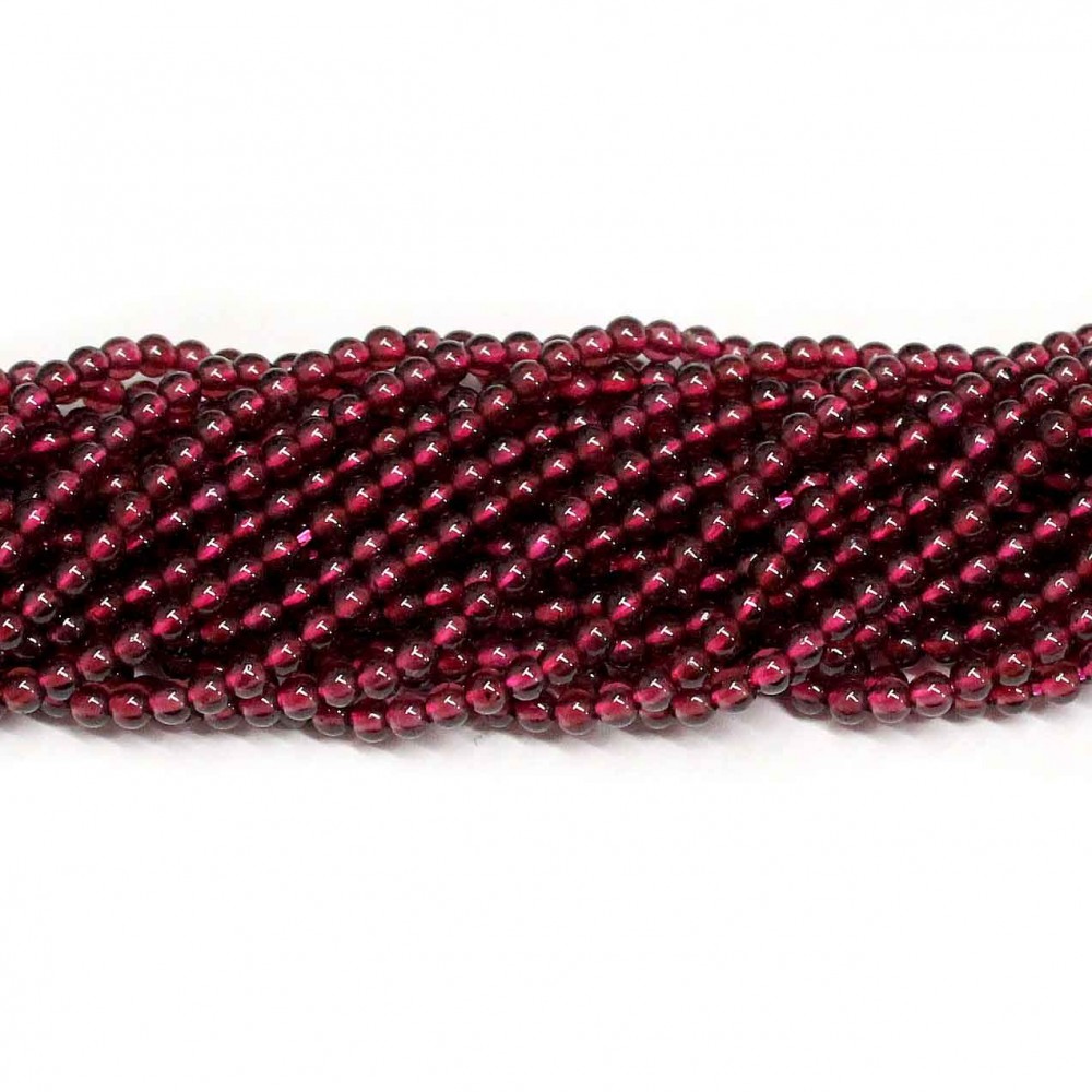 Beads Garnet 4mm (1304000)