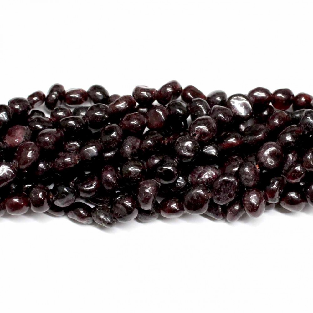 Beads Garnet ~8x5mm (1308007)