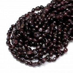 Beads Garnet ~8x5mm (1308007)