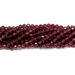 Beads Garnet-faceted 2,5mm (1302003G)