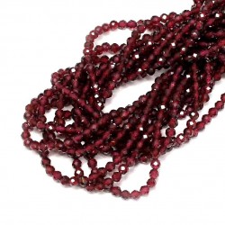 Beads Garnet-faceted 2,5mm (1302003G)