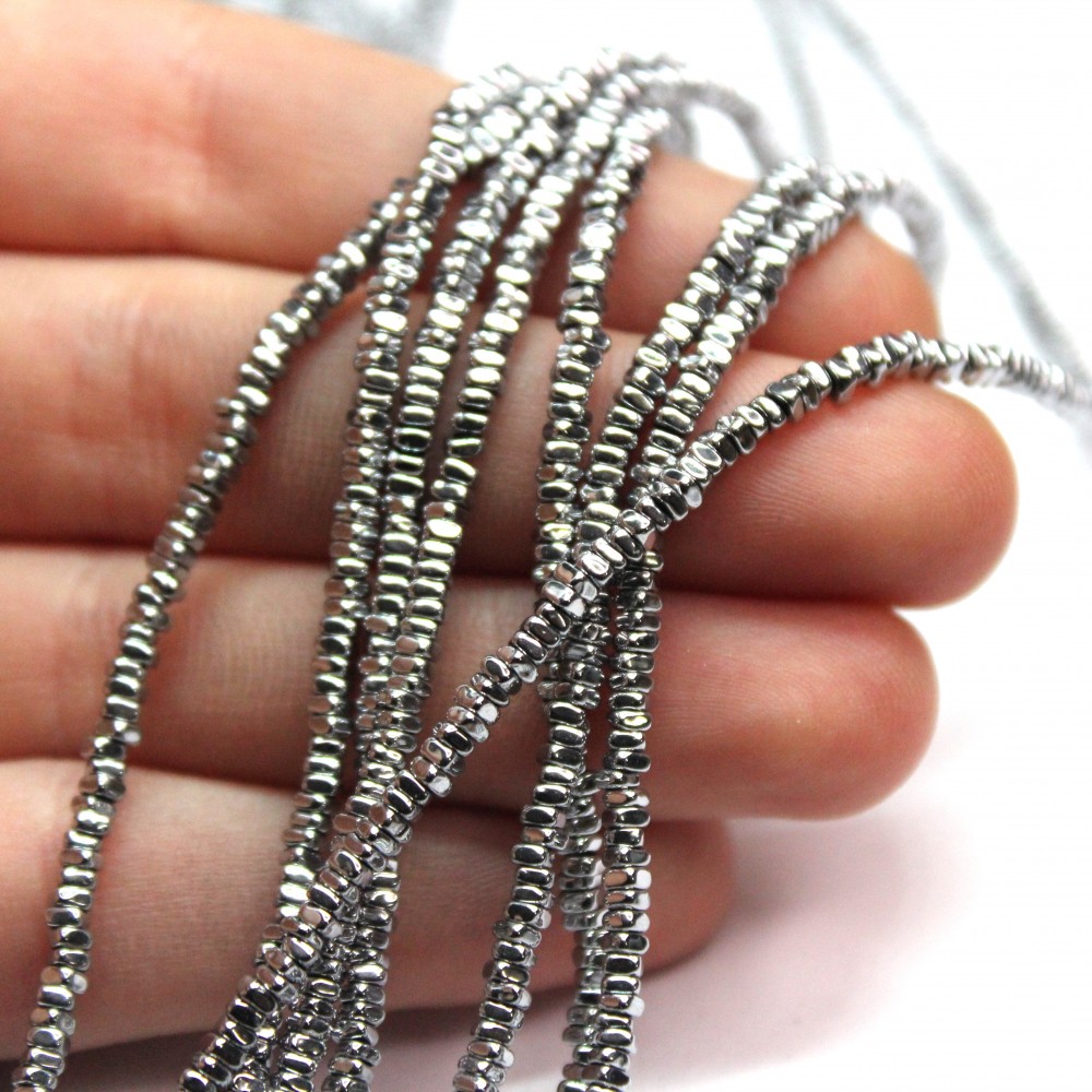 Beads Hematite 1,5x0,5mm (1001002)