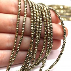 Beads Hematite 1,5x0,5mm (1001004)