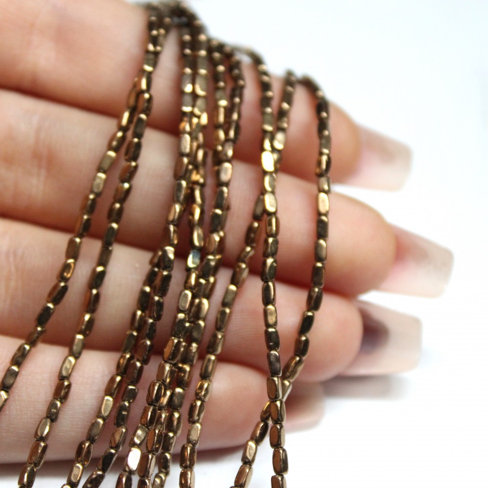 Beads Hematite 1x2,5mm (1002030)