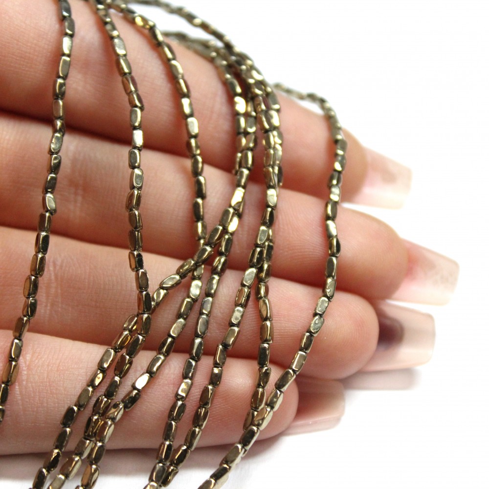 Beads Hematite 1x2,5mm (1002032)