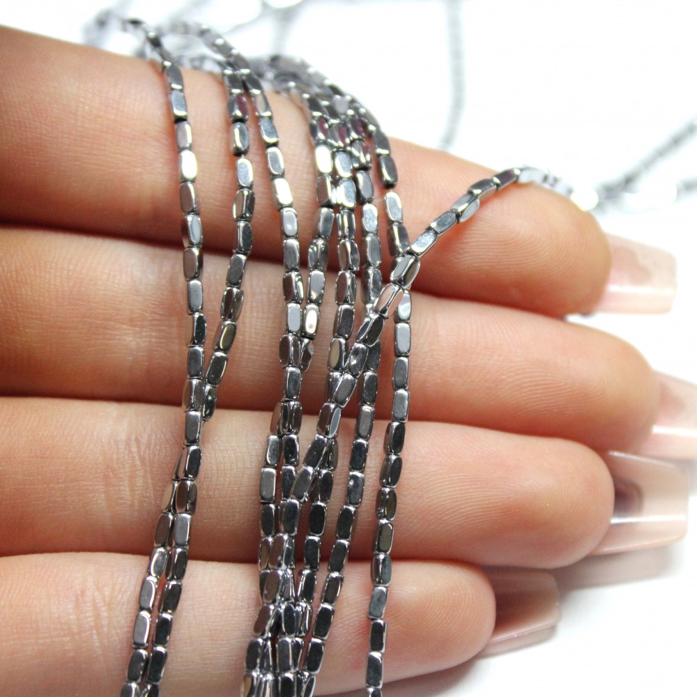 Beads Hematite 1x2,5mm (1002033)