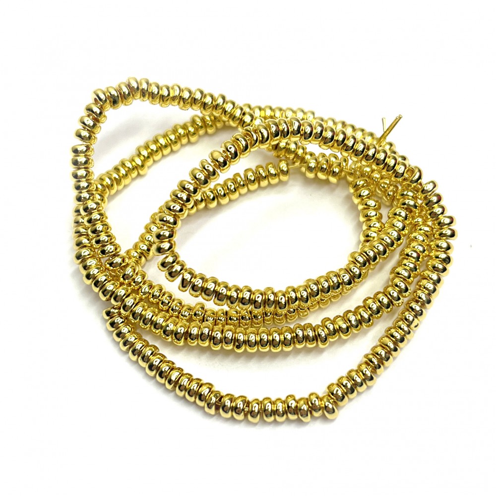 Beads Hematite 3x1,5mm (1003016)