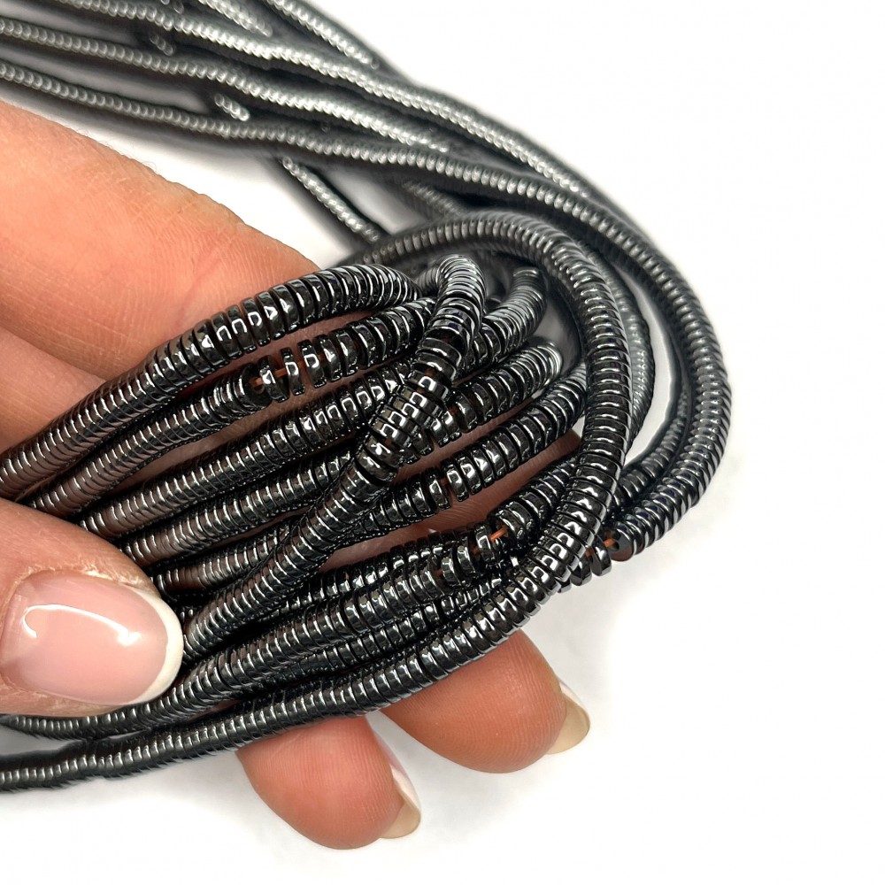 Beads Hematite 4x1mm (1004013)