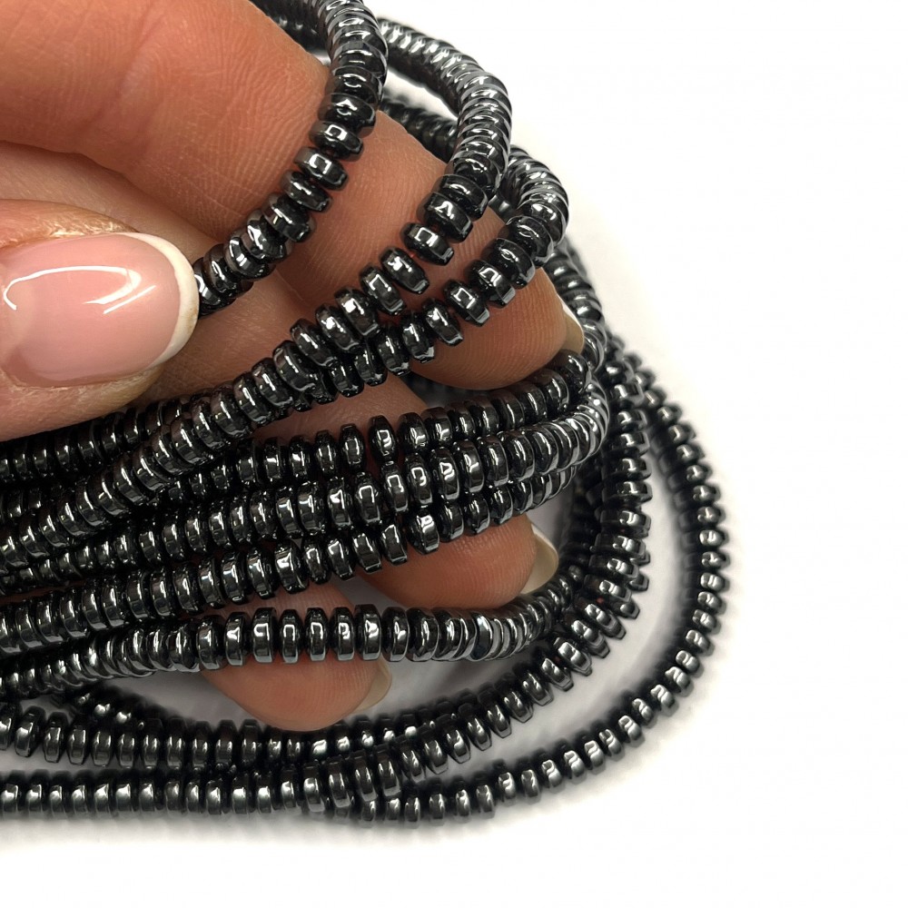 Beads Hematite 4x2mm (1004015)