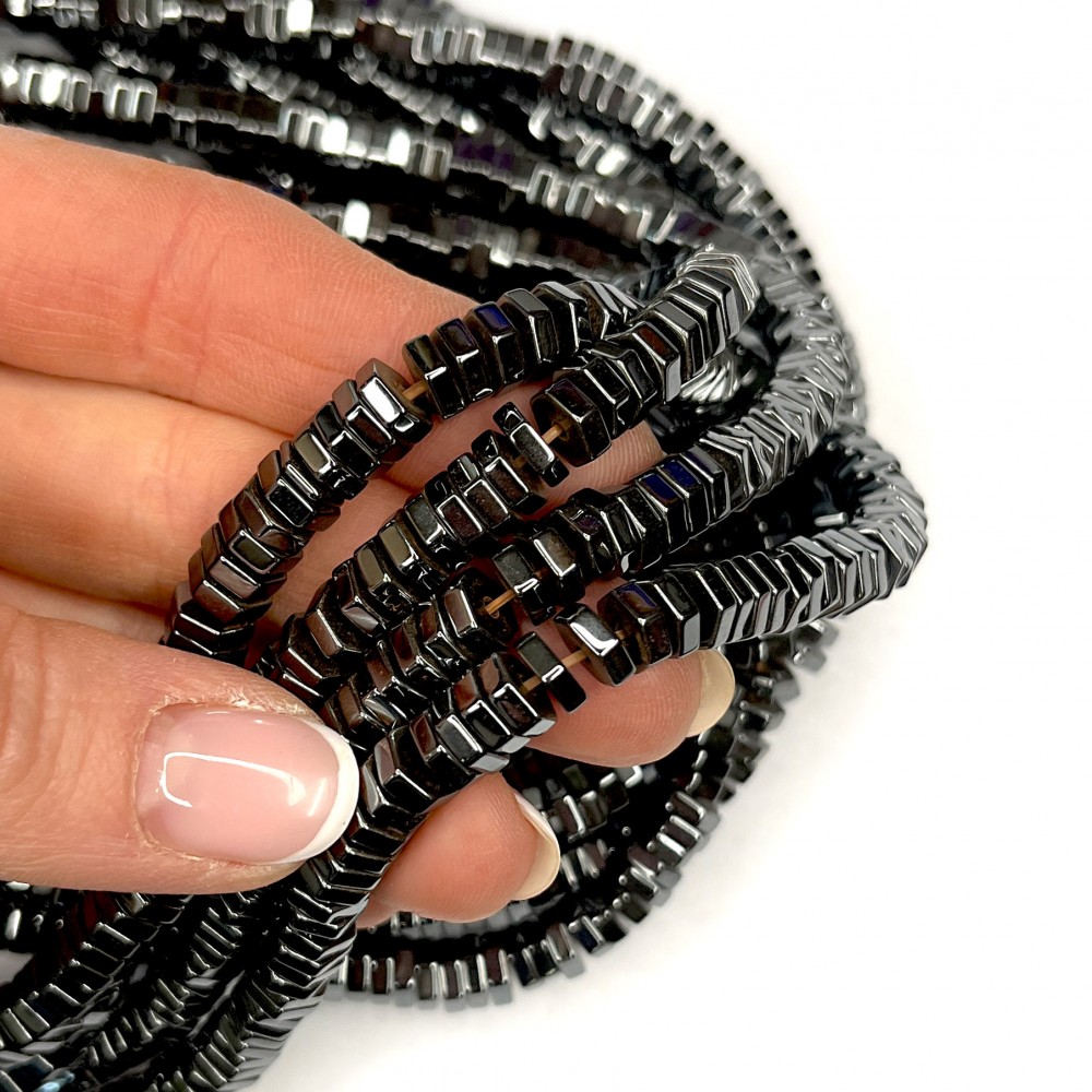Beads Hematite 6x2mm (1006003)