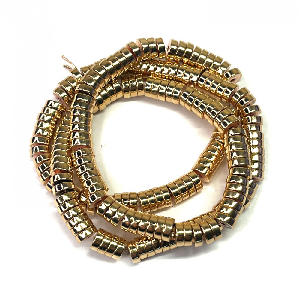 Beads Hematite 6x2mm (1006050)