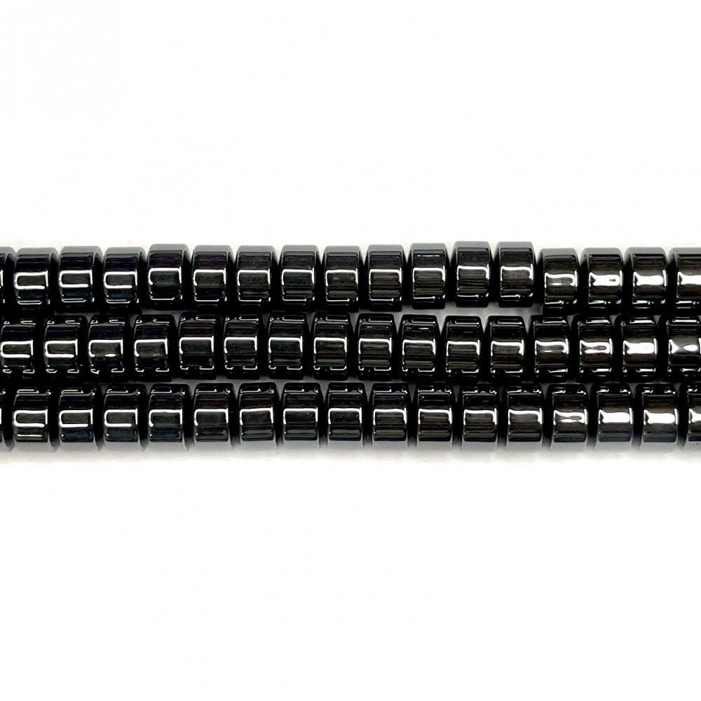 Beads Hematite 6x4mm (1006002)